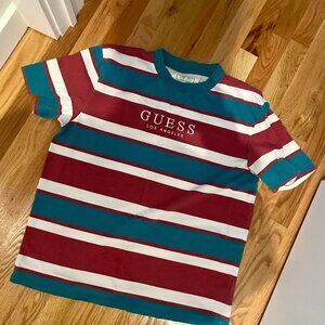90s Vintage Guess Color Block Mens Soft Tee Size Medium